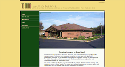 Desktop Screenshot of hometowninsurance.net